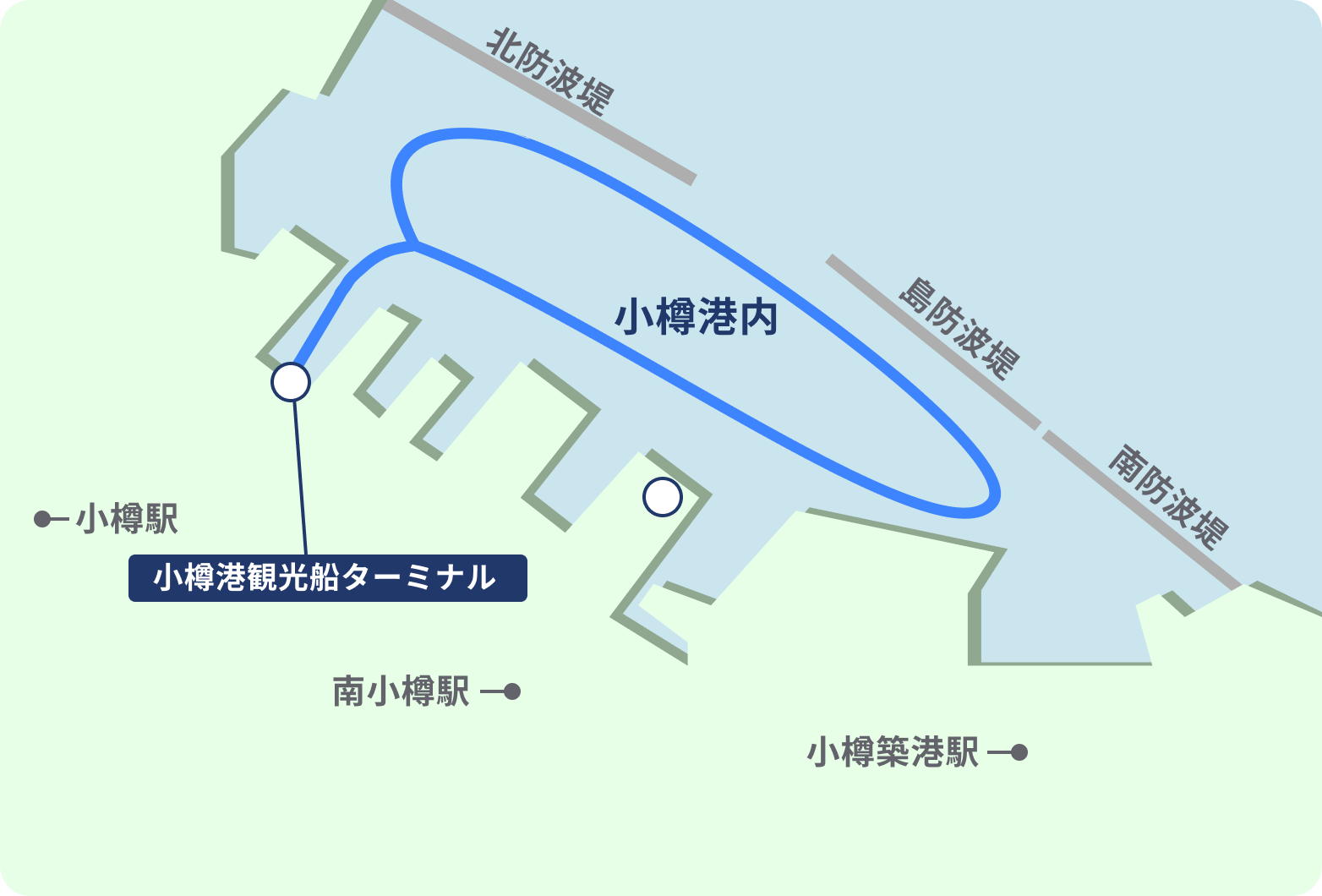 かいよう航路図